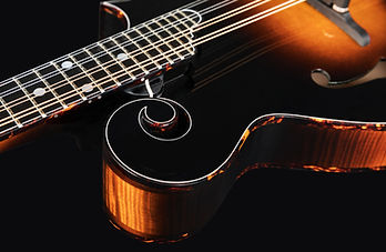 Mandolin isolated on black background. Music concept..jpg