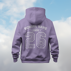 School, College, University leavers hoodies