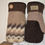 Thumbnail: Vermont  Mittens Brown & Beige Size XL
