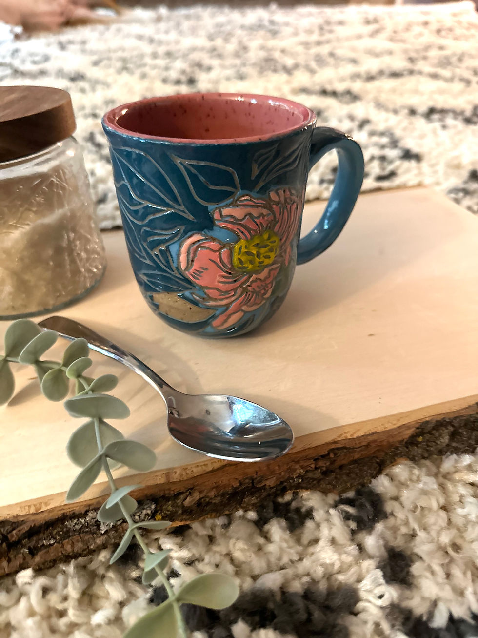 Thumbnail: “Peony” Ceramic Mug