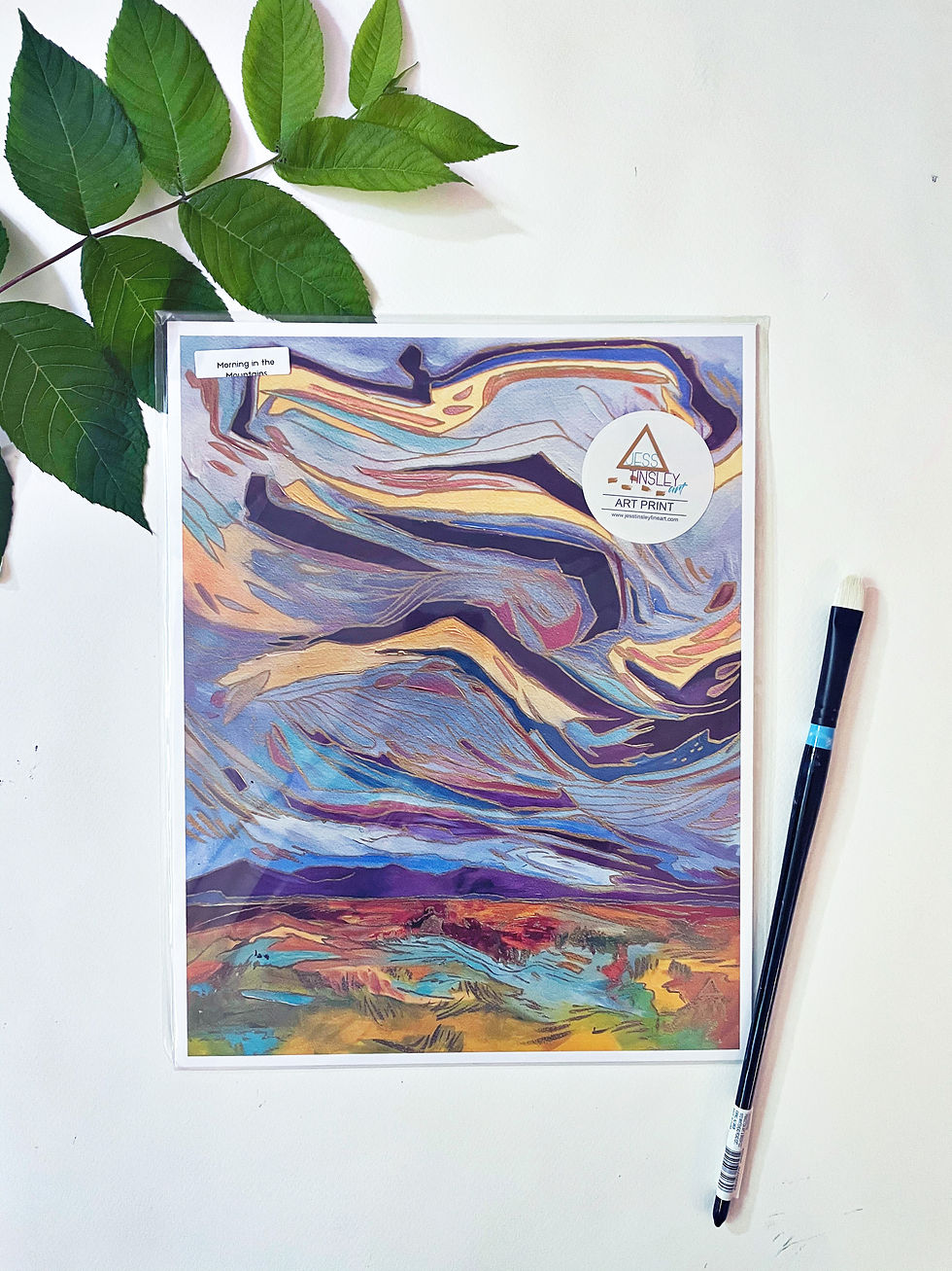 Thumbnail: “Morning in the Mountains” Art Print