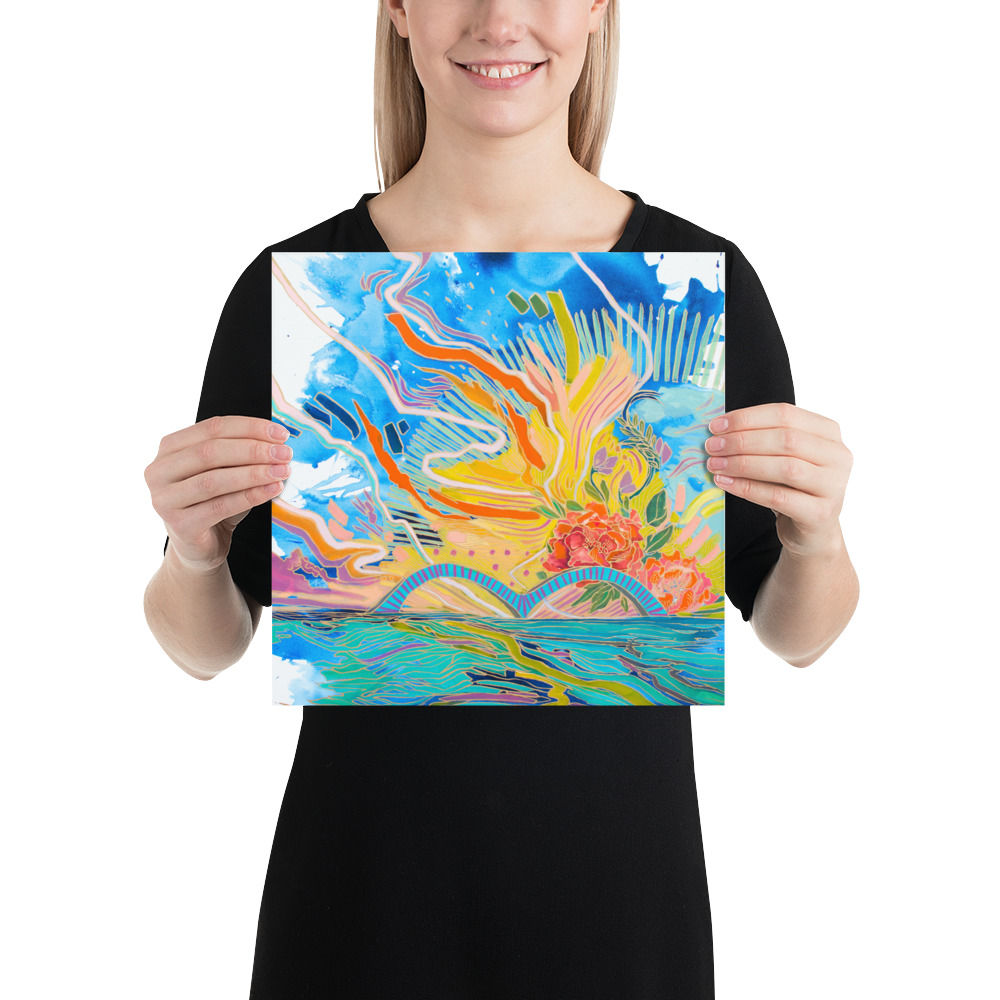 "Memphis is Growing" Large Scale Art Print