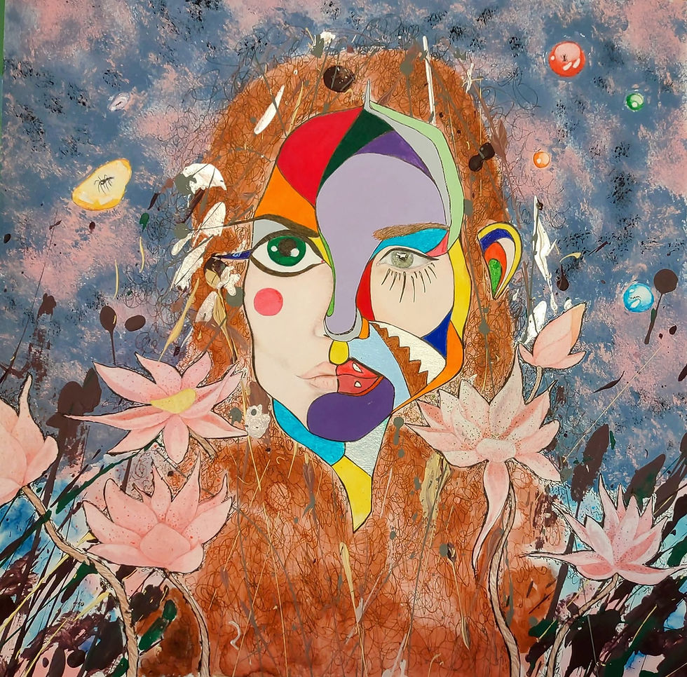Abstract Self Portrait