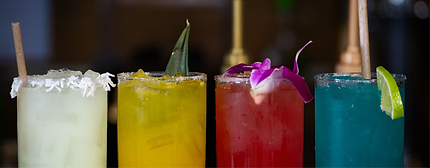 Flight of four margaritas