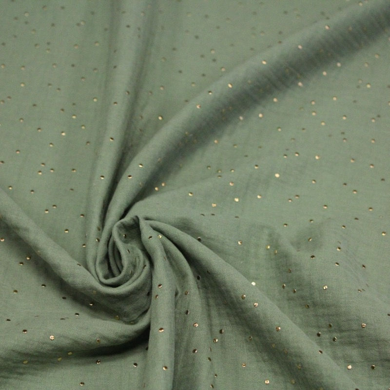Kaki à pois doré