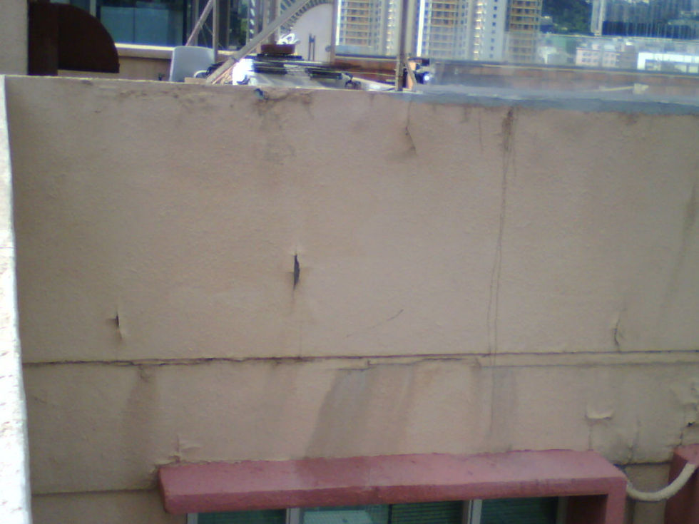 紅外線照片找到滲水位置