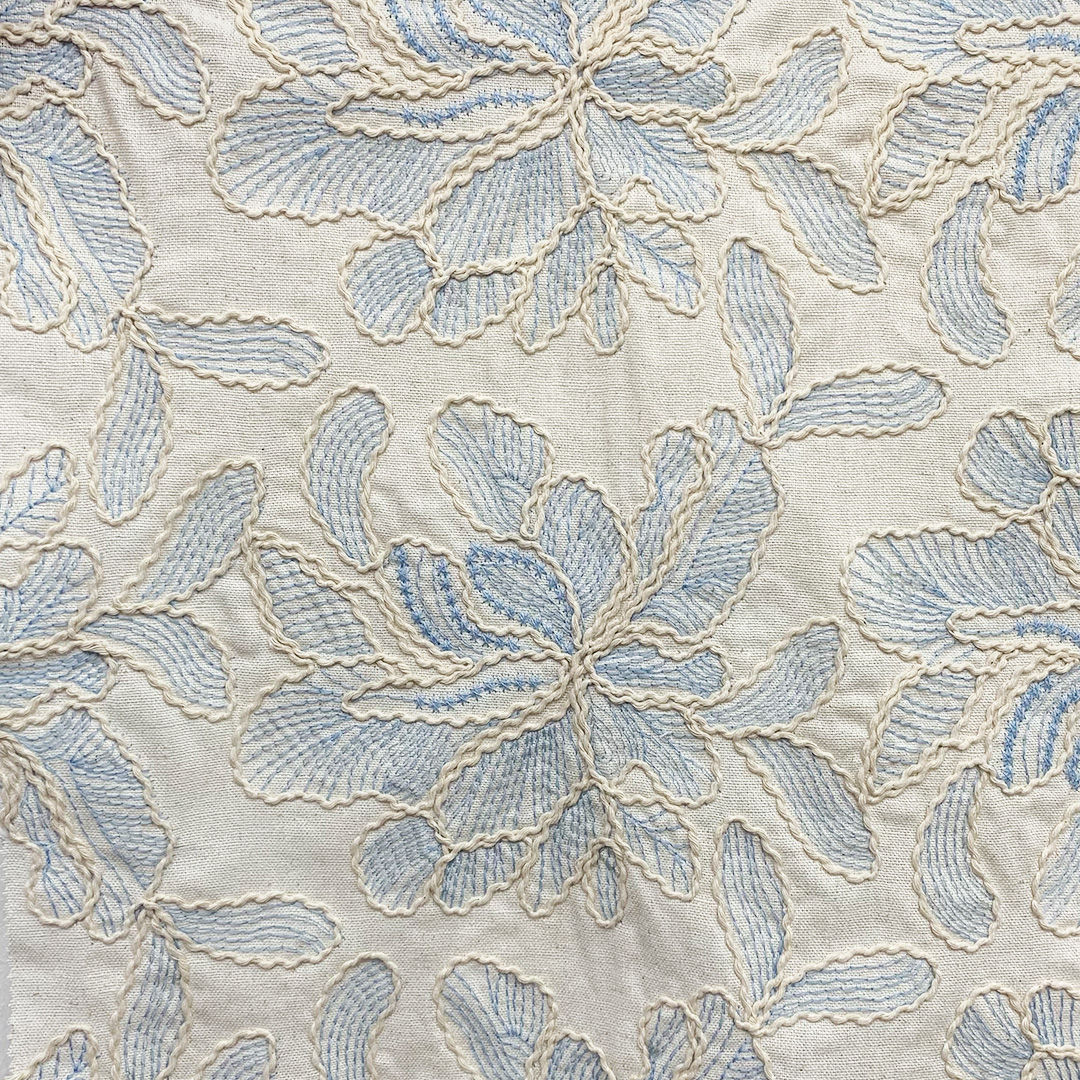 LINEN VISCOSE COTTON PD EMBROIDERY