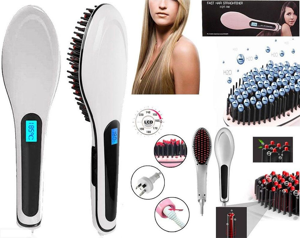 BRUSH STRAIGHTENER