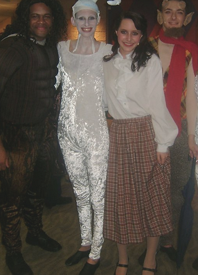 Ken Harris as the Centaur in Henry County Theater's production of the Lion, the Witch, and the Wardrobe