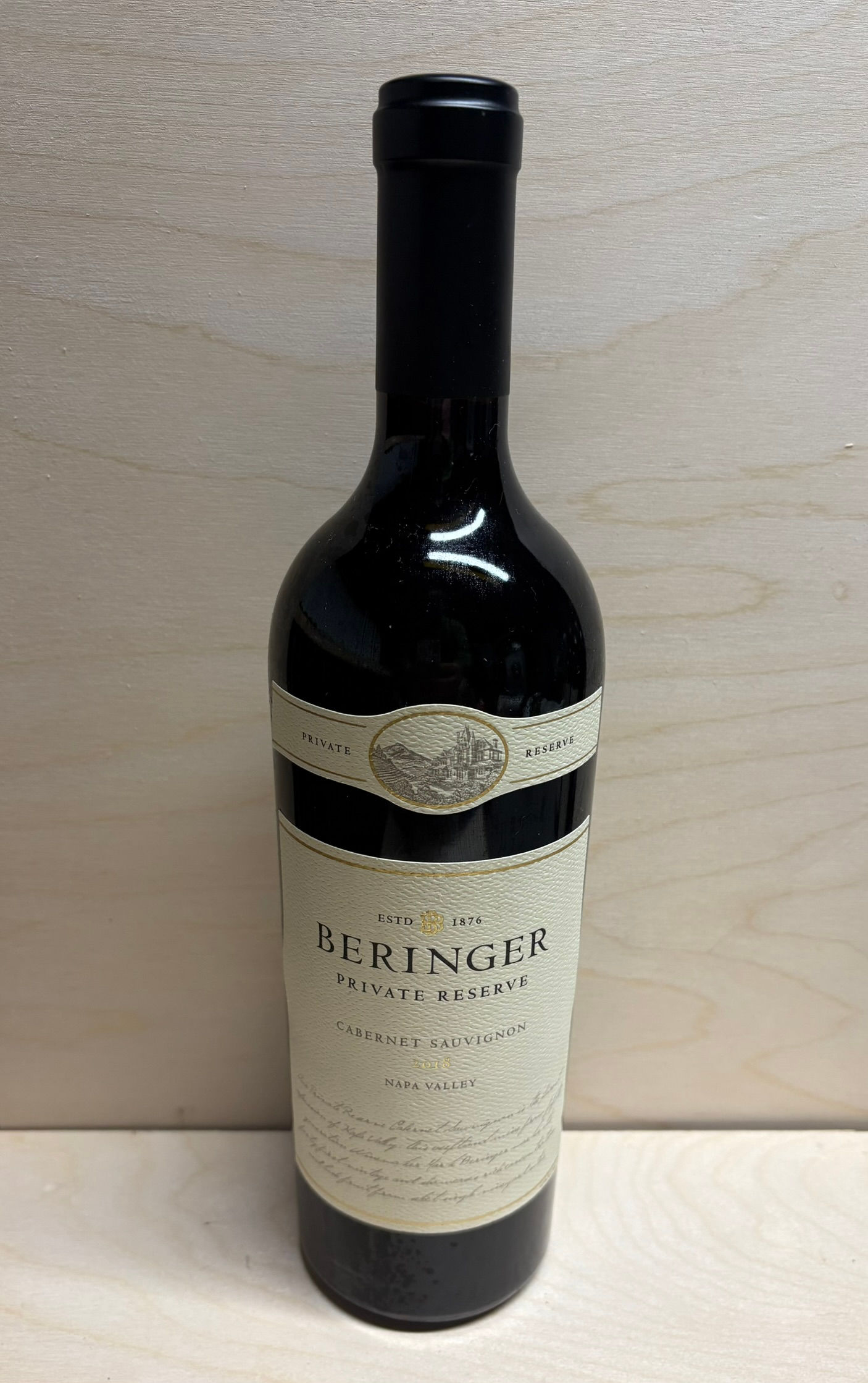 Beringer - Private Reserve - Cabernet Sauvignon 2018