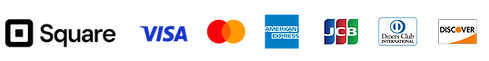 Square VISA mastarcard AmericanExpress JCB ダイナース