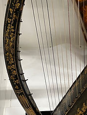 John Egan Royal Portable harp. Katie McClaughry wedding harpist and harp teacher. Harp lessons in Devon and Cornwall. Blog - Rupert's Fun Facts