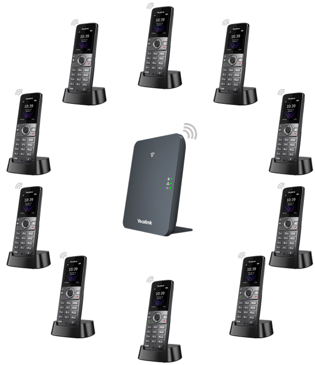 Thumbnail: Yealink W73P DECT Ecosystem