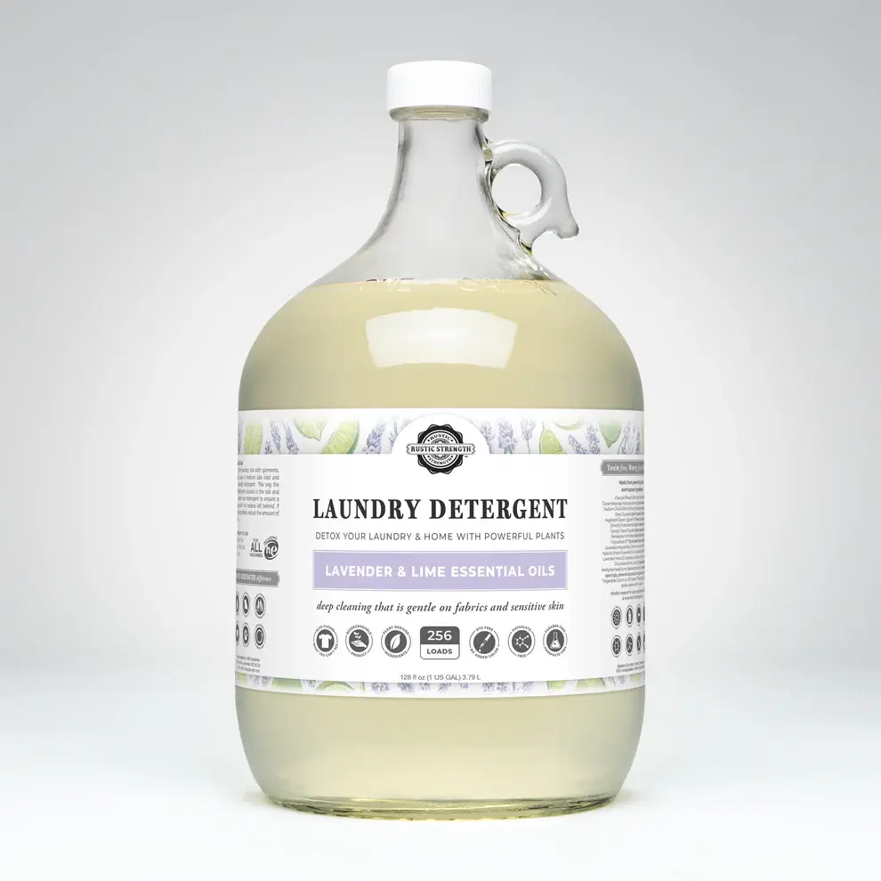 Rustic Strength Laundry Detergent, Lavender Lime