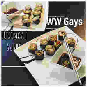 Quinoa Chicken Sushi