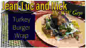 Turkey Burger Wrap