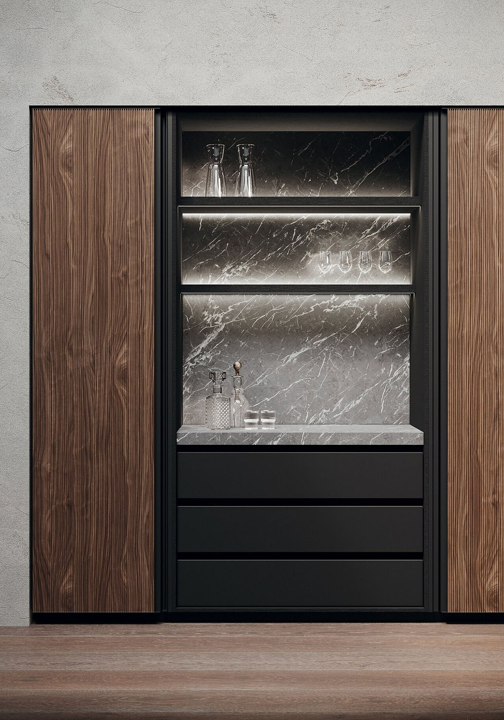 Миниатюра: Кухня Avola фабрики Binova