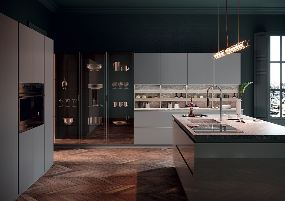 Миниатюра: Кухня Charme 37-1 фабрики Febal