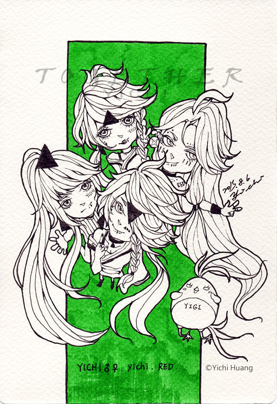 [YICHI] YICHI家全員