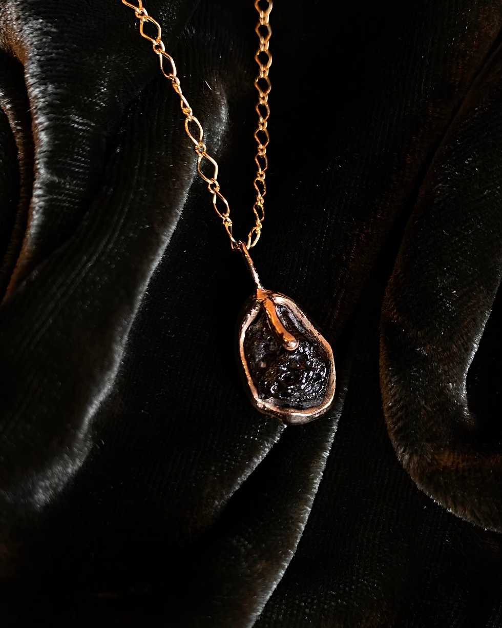 Glóðsteinn 14k Gold Collection Necklace