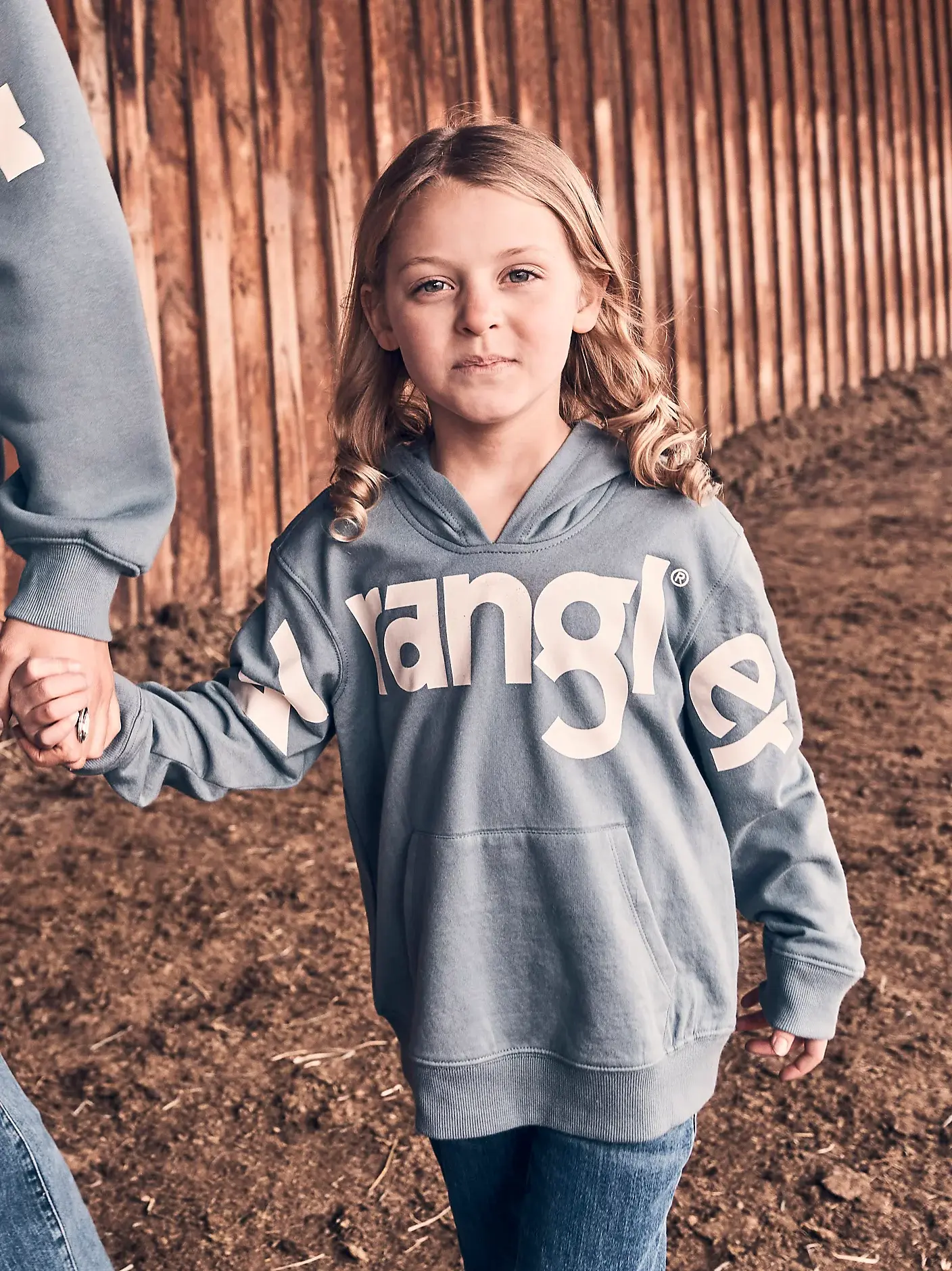 Girl's Wrangler Bold Logo Hoodie