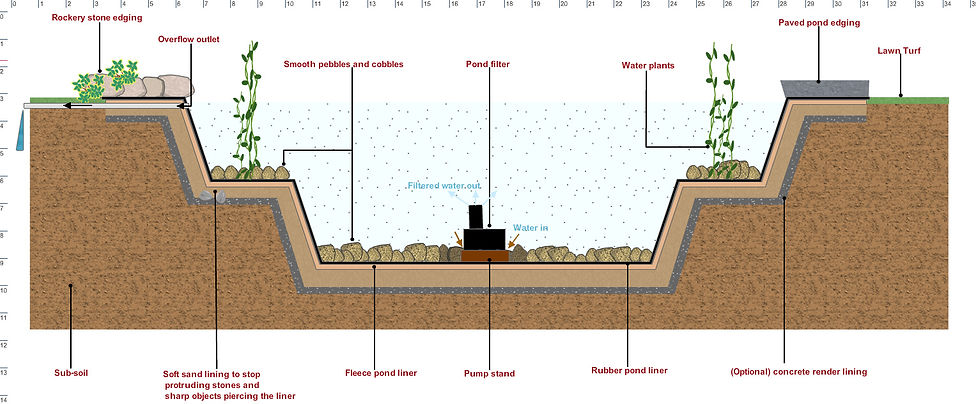 Pond specifications