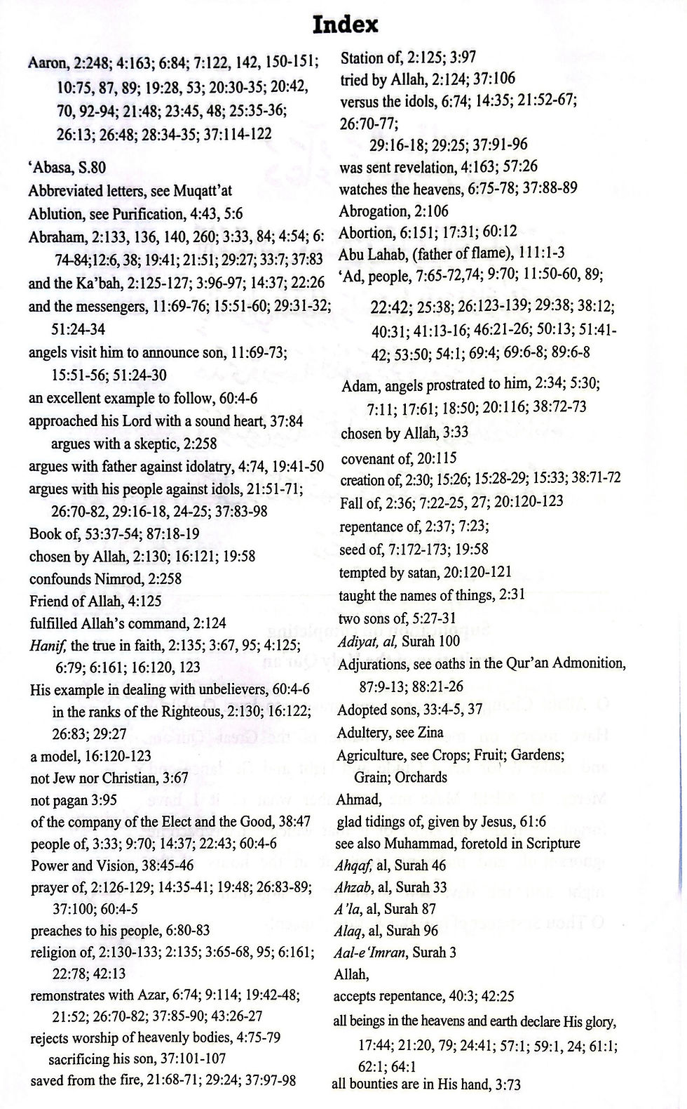 Thumbnail: The Holy Quran Translated by M. H. Shakir