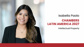 Isabella Paolo recognized in Chambers Latin America 2027 