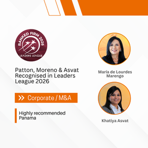 Patton, Moreno & Asvat reconocido en Leaders League 2026