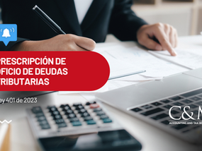 Prescripción de Oficio de Deudas Tributarias | Ley 401 de 2023