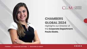 Paula Alzate included in the 2024 edition of Chambers Global Guide