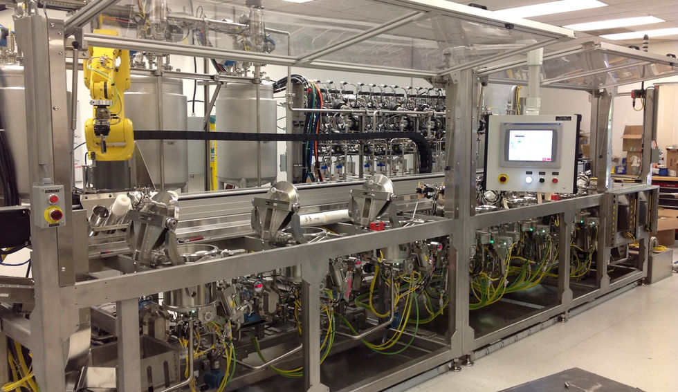 Automated test machine