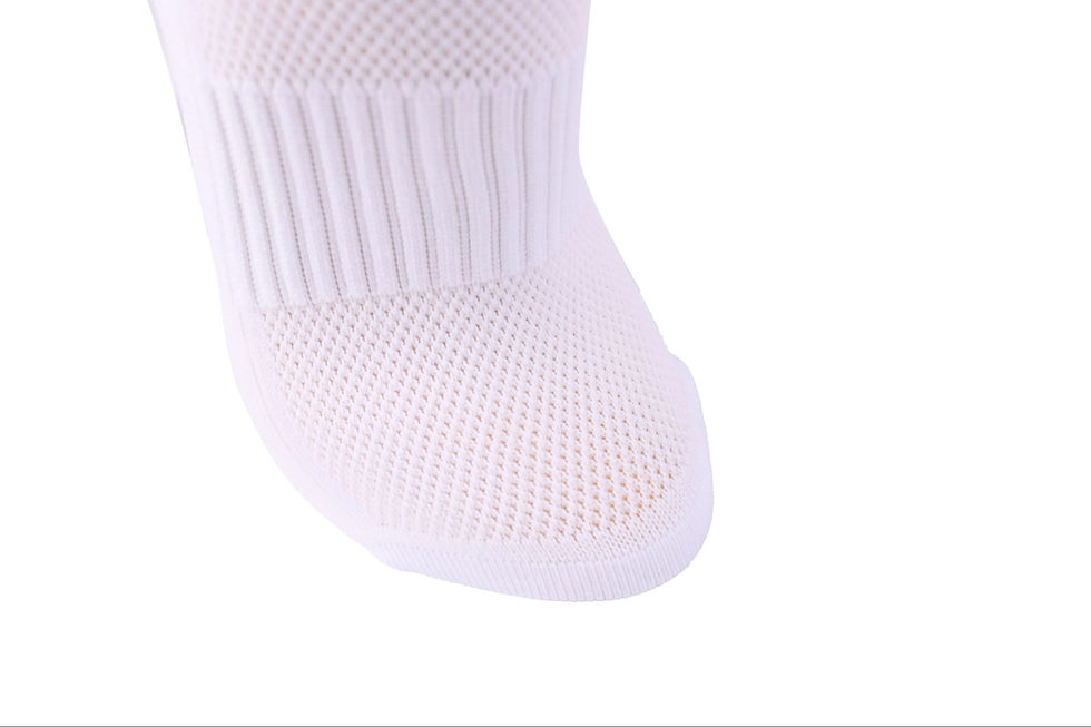Thumbnail: FITNESS STORE UK GRIP SOCKS WHITE
