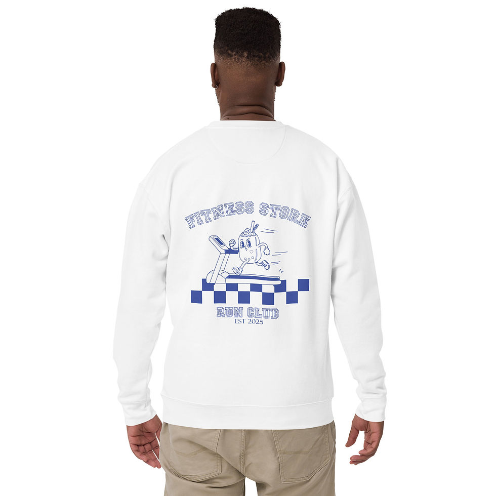 Thumbnail: Oversized matcha sweatshirt relaxed fit modern fitness streetwear UK