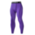 Base Layer Compression Leggings purple