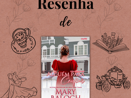 Resenha do livro Alguém para confiar