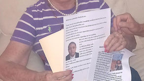 Sheila Keeler gets letters from her sponsored students