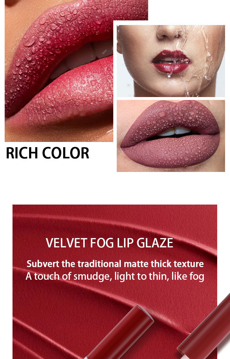 Miniatura: kit Matte Lip Gloss MAXFINE (6 cores)