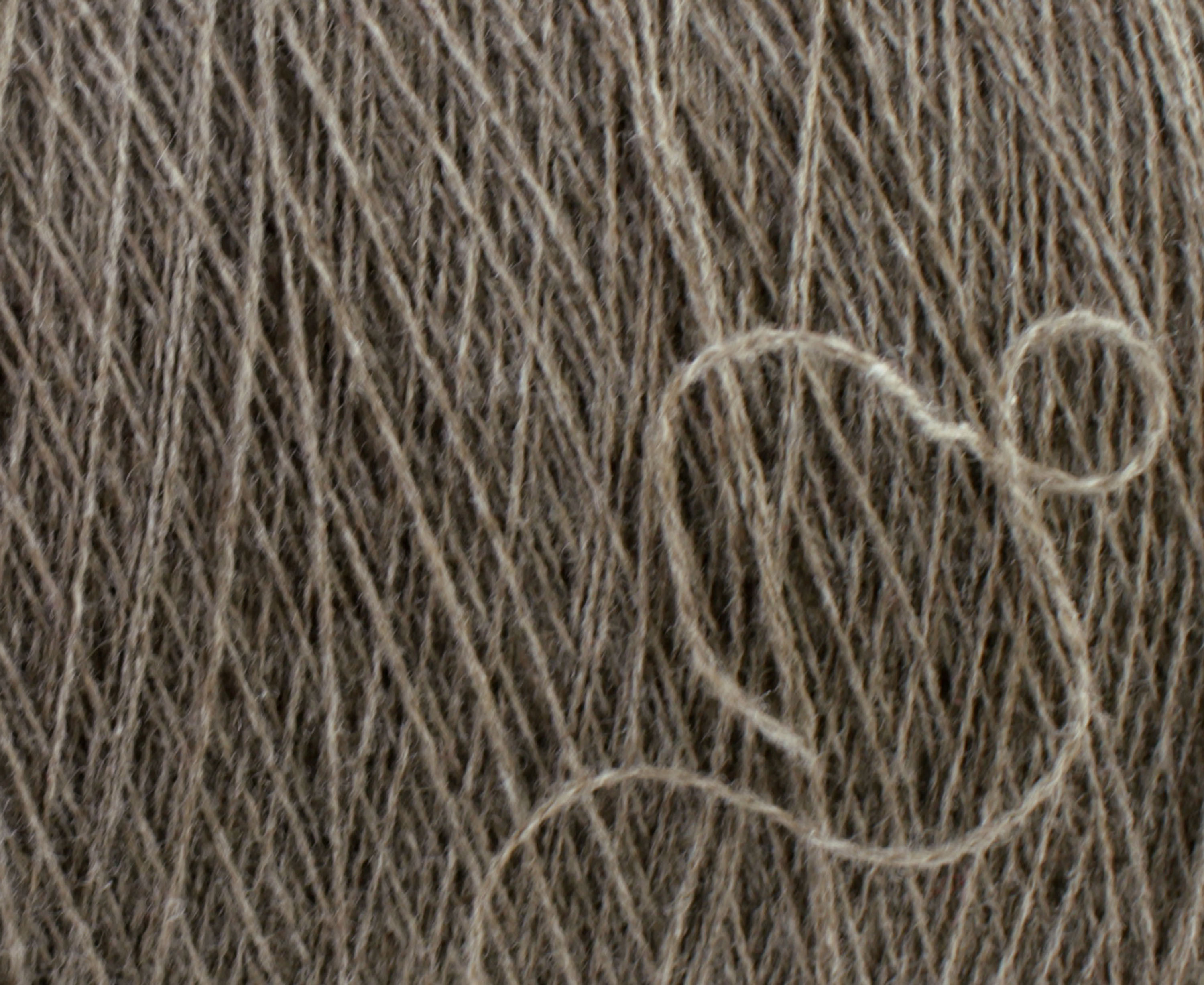 Nm. 2/28 100% Kaschmir braun mel.