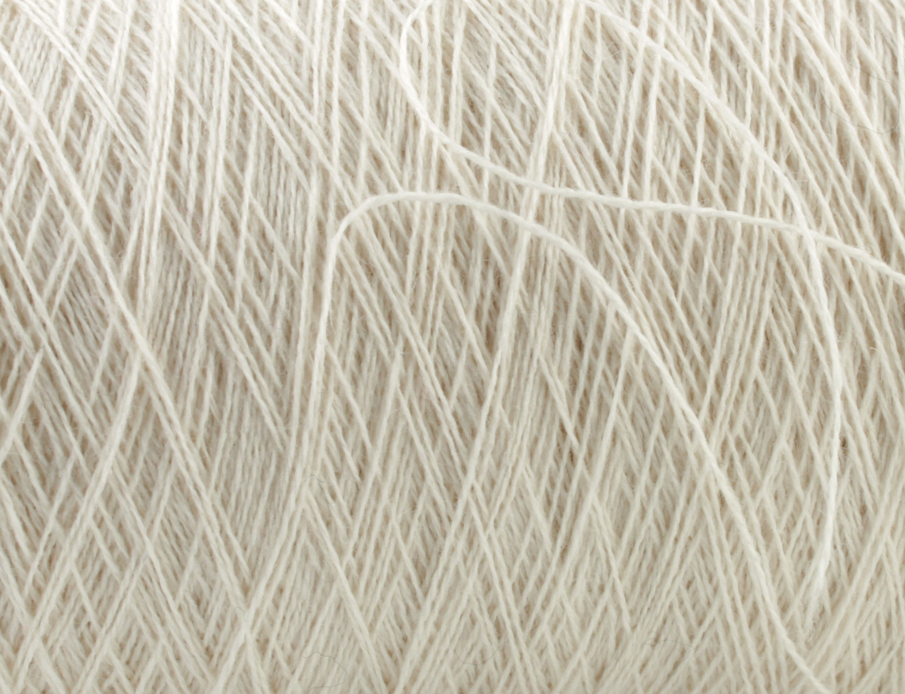 Nm. 2/28 100% Kaschmir natural white