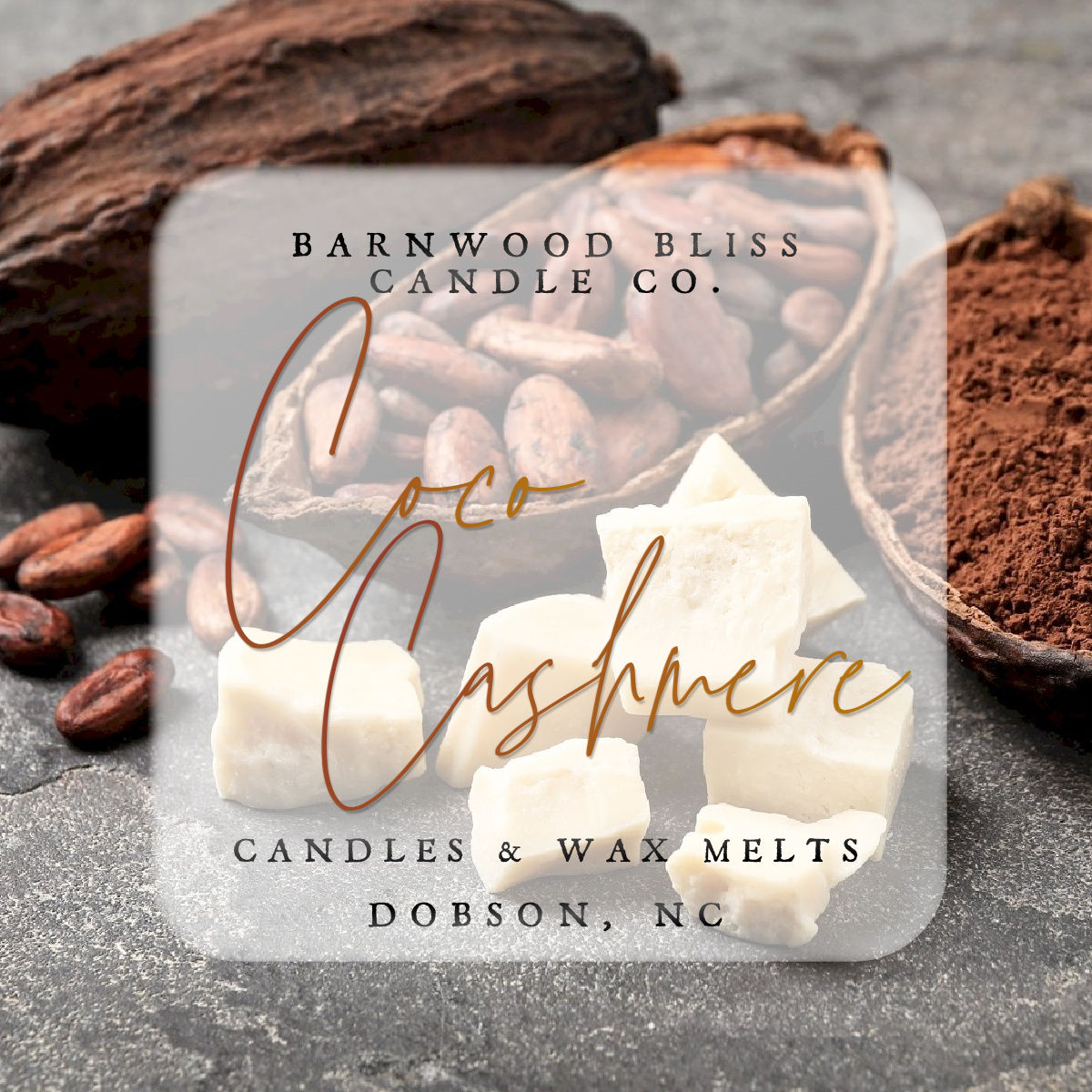 Barnwood Bliss Coco Cashmere Coconut Soy Candle
