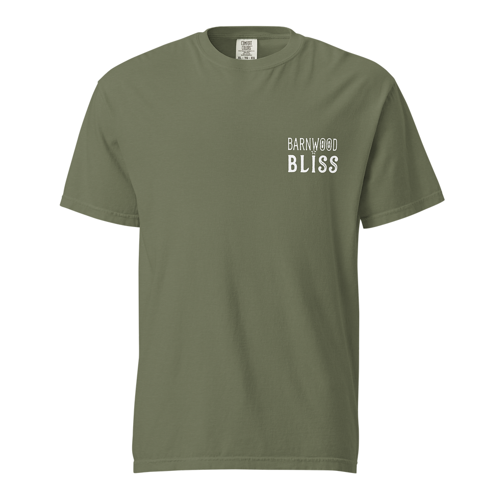 Thumbnail: Barnwood Bliss BB Candle Co Premium 100% Cotton T Shirt