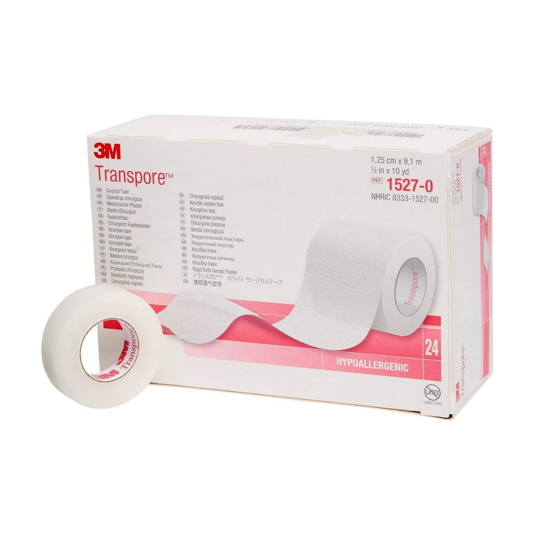 Adhesivo Transpore 3M