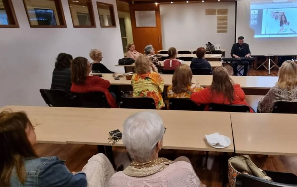 Noite especial na sinagoga Bait