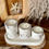 Miniature : Support complet avec bougies chauffe plat - type bougeoir - YP's Candles