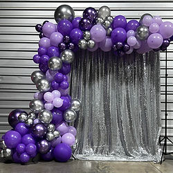Balloon arch at Bounce ~N~ Play Party Room, Wolfforth, TX