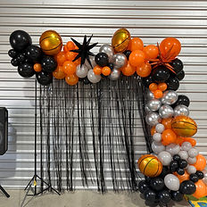 Balloon arch at Bounce ~N~ Play Party Room, Wolfforth, TX