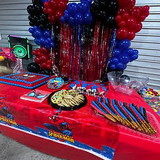 Balloon arch at Bounce ~N~ Play Party Room, Wolfforth, TX