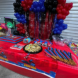 Balloon arch at Bounce ~N~ Play Party Room, Wolfforth, TX