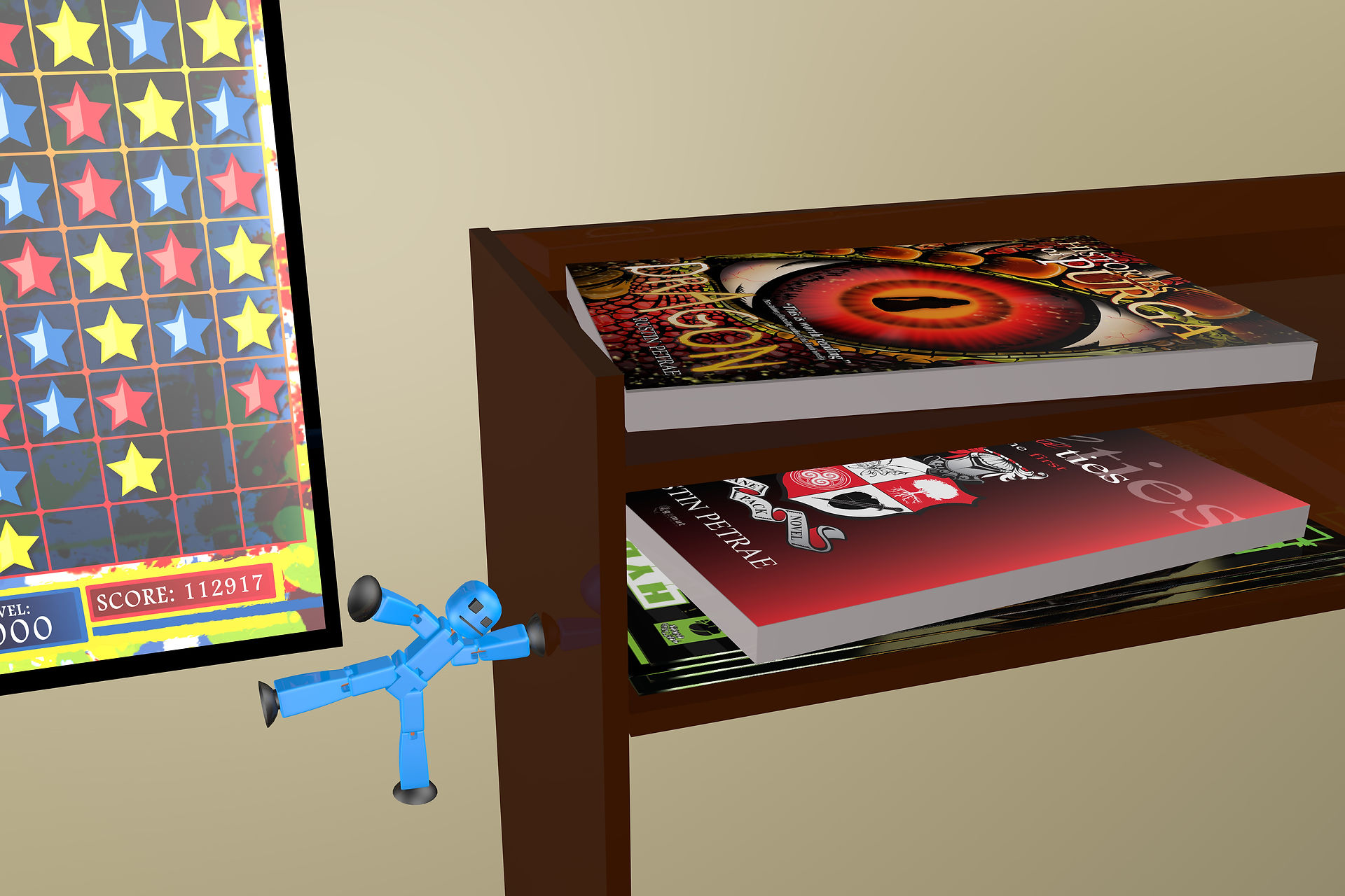 BlueRStickman_NaturalHabitate_Render